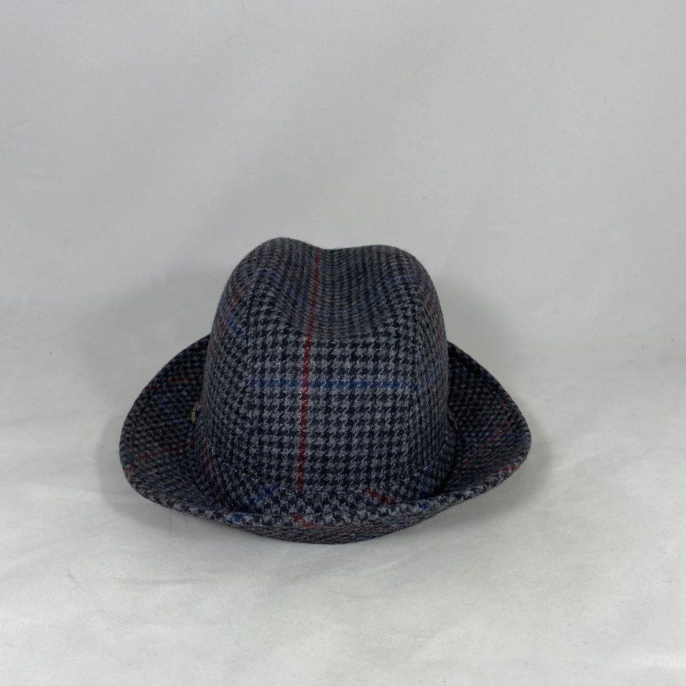 Scala Shape-able Brim Small Checker Pattern Hat - Picture 9 of 12